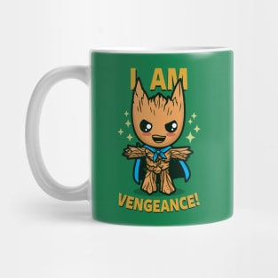 Cute Adorable Alien Vigilante Superhero Mug